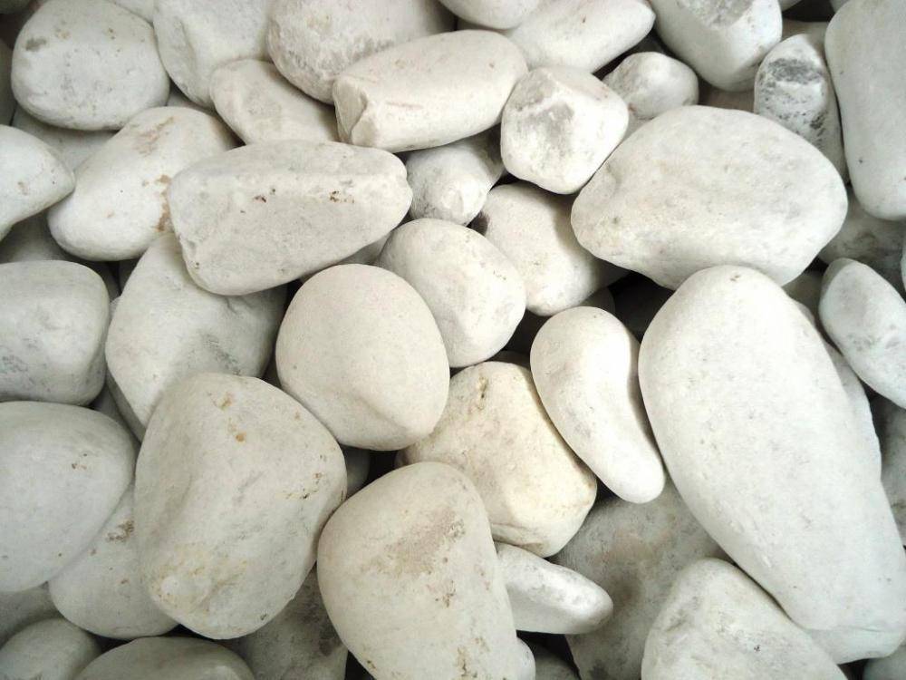 Galet Marbre Blanc 60/100