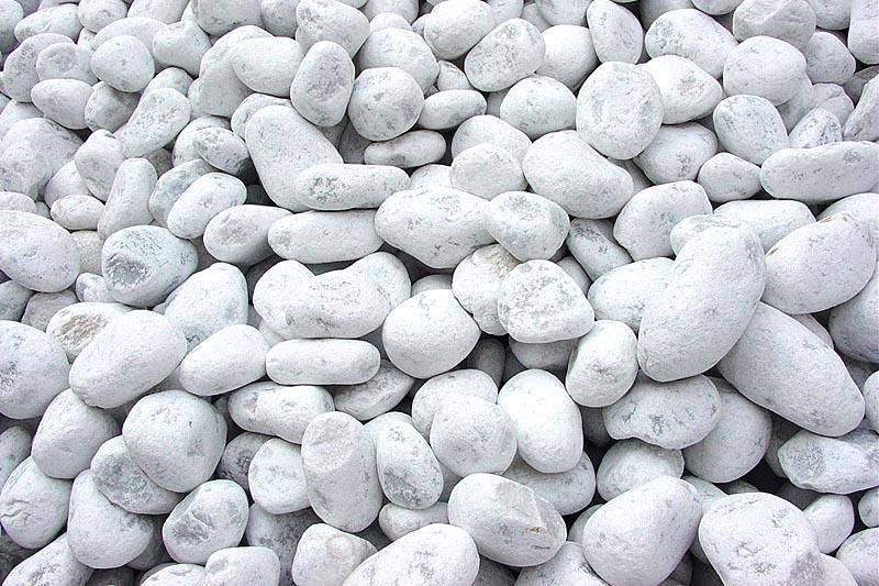 Galet Marbre Blanc 25/40