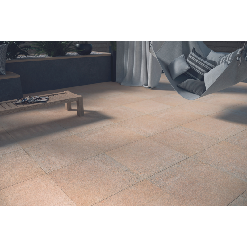 40436 - 5902610587979 - DALLE CERAM. OPTIMAL BEIGE 59.5X59.5X2 BTE 0,71M2 