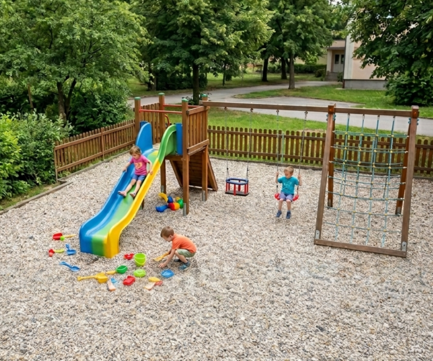 aire de jeux pour enfants