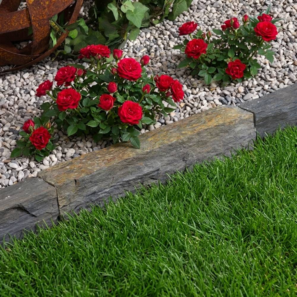 bordure schiste in situ
