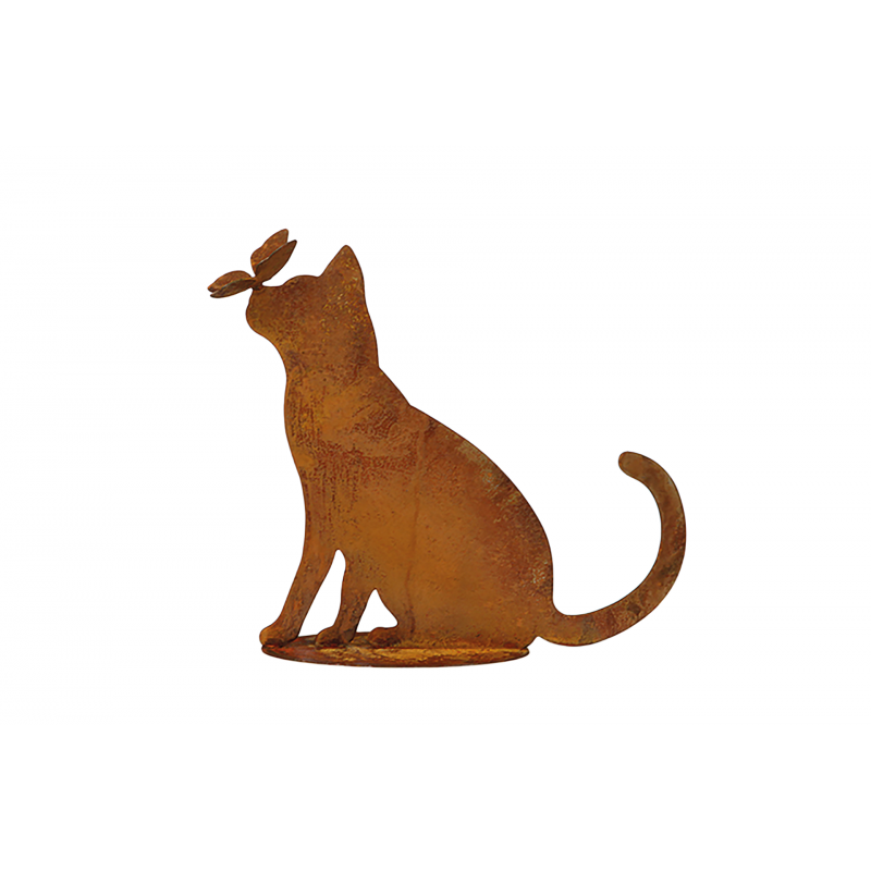 silhouette-chat-assis-metal-rouille